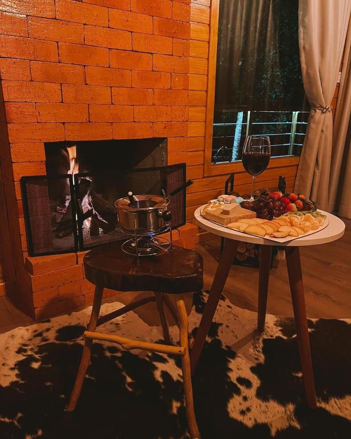 Cabana Romantica Na Serra Com Hidro, Lareira, Lagos E Trilhas Villa Bom Retiro  Exterior foto