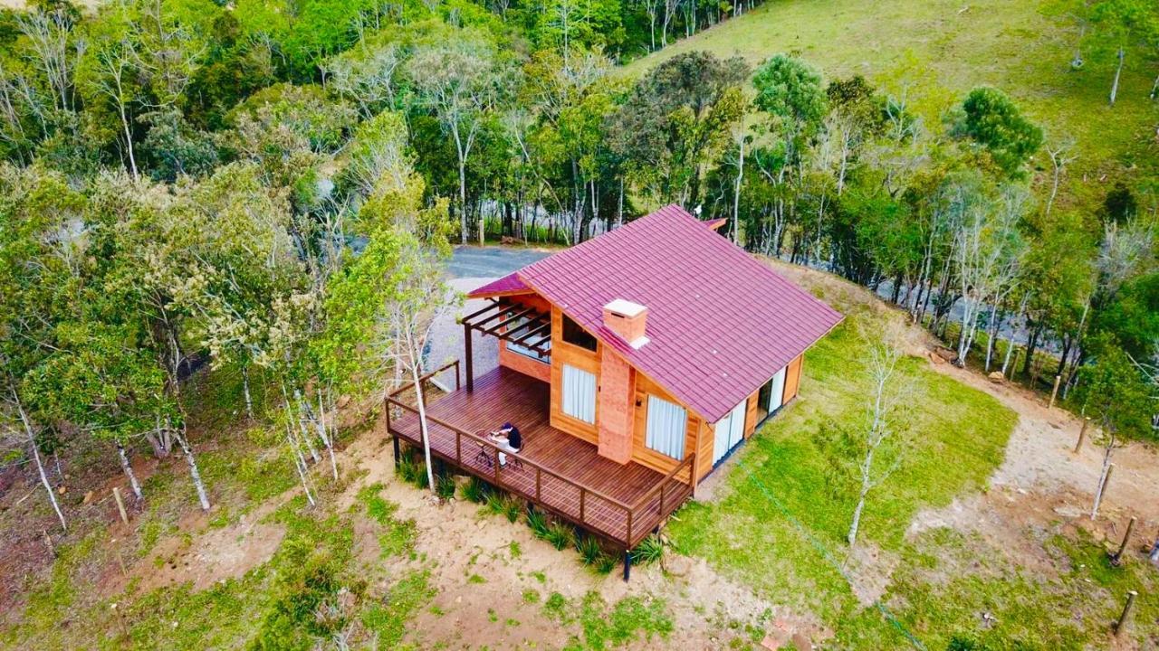 Cabana Romantica Na Serra Com Hidro, Lareira, Lagos E Trilhas Villa Bom Retiro  Exterior foto