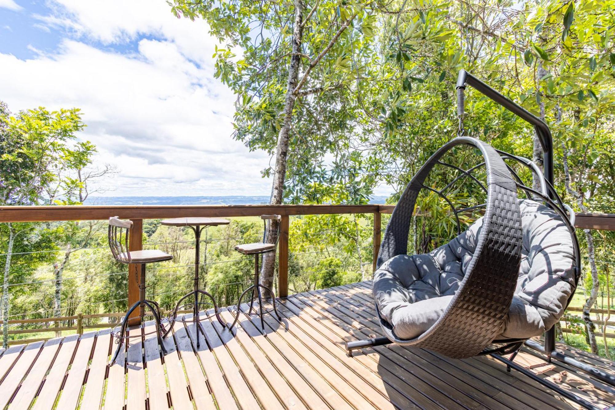 Cabana Romantica Na Serra Com Hidro, Lareira, Lagos E Trilhas Villa Bom Retiro  Exterior foto